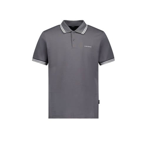 Airforce regular polo grijs afbeelding