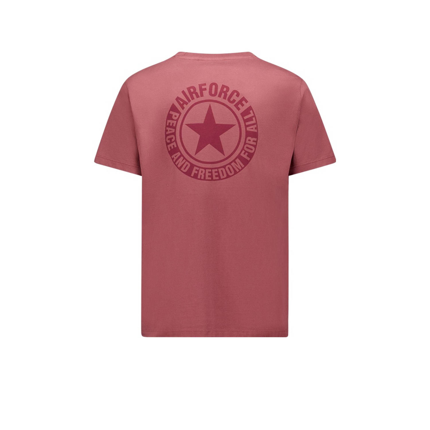 Airforce T-shirt roze