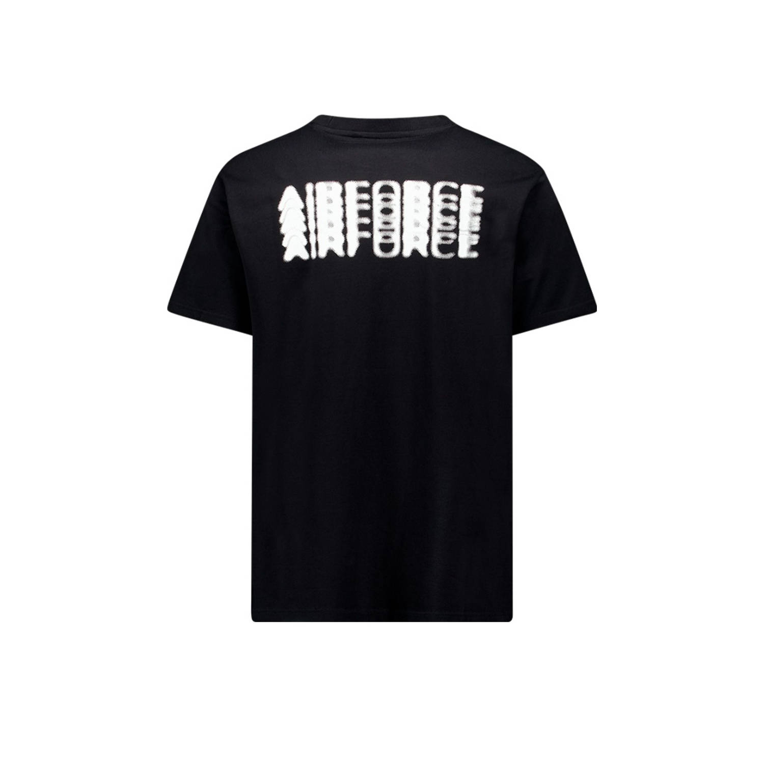 Airforce T-shirt zwart