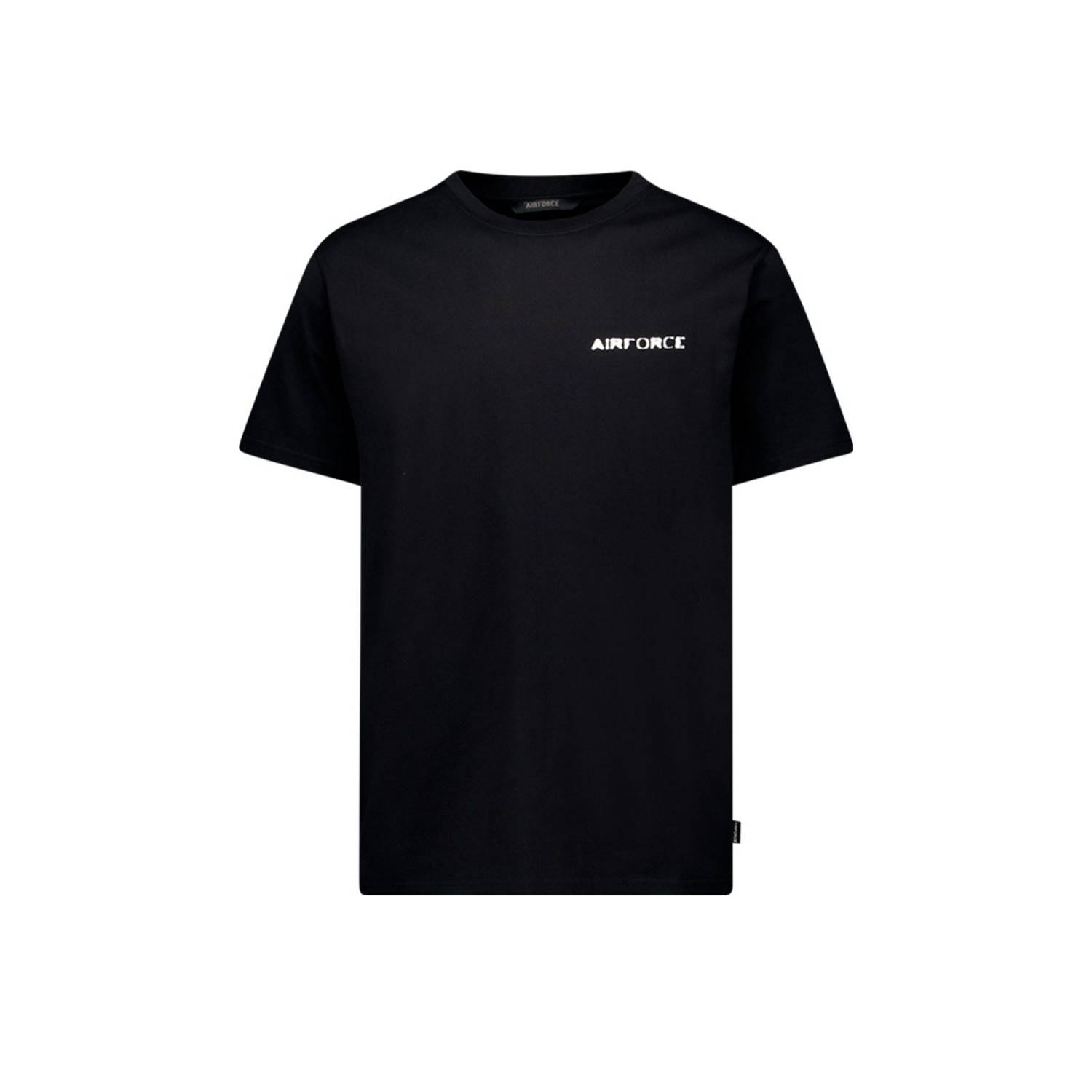 Airforce T-shirt zwart