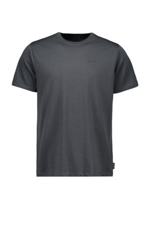 regular T-shirt antraciet