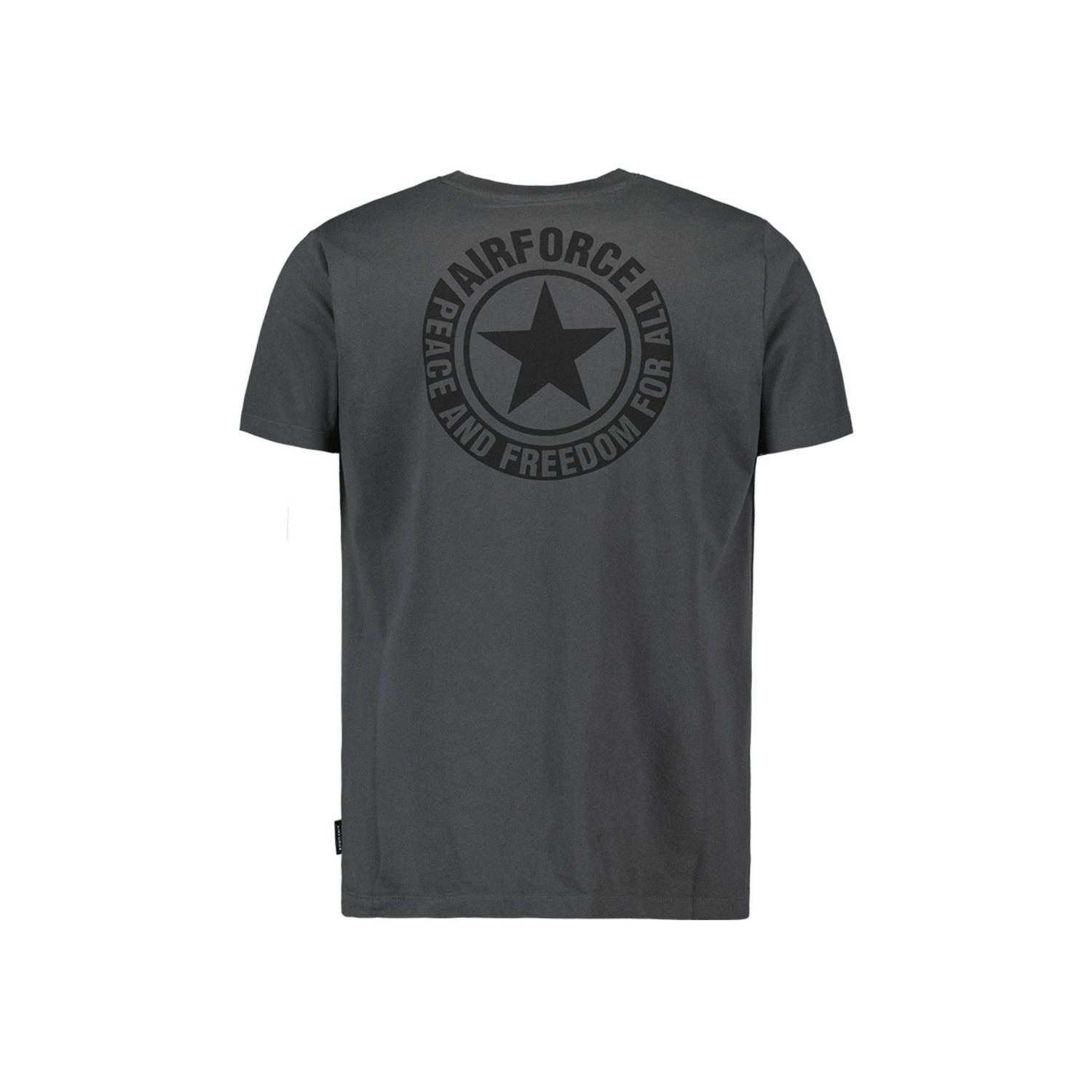 Airforce T-shirt grijs