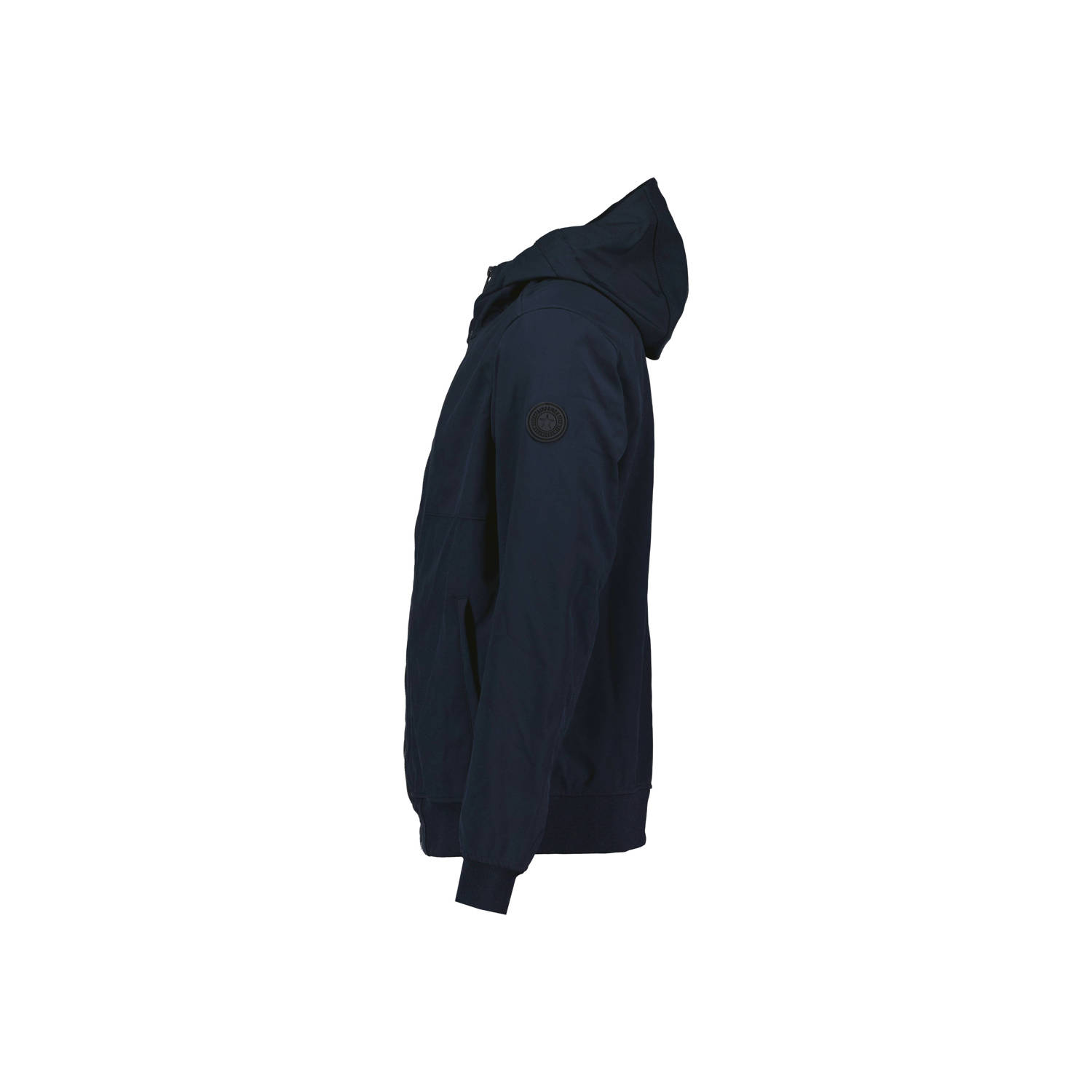 Airforce softshell jas donkerblauw