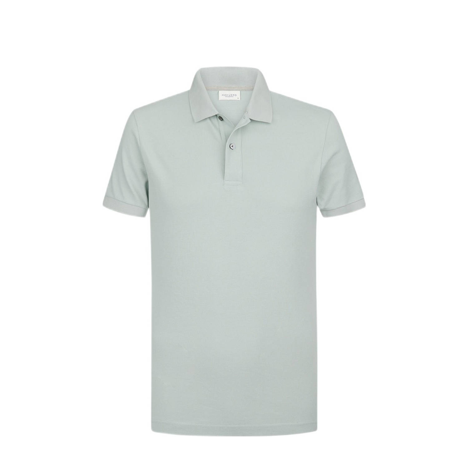 PROFUOMO Heren Polo's & T-shirts Polo Short Sleeve Mint