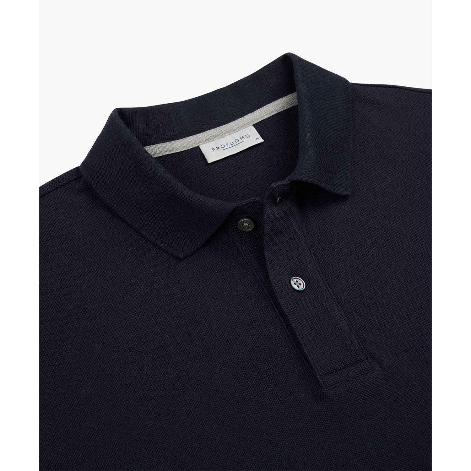 Profuomo regular polo donkerblauw