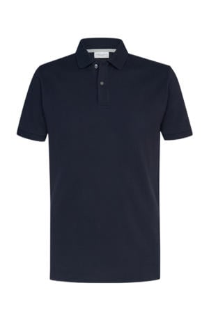 regular polo donkerblauw