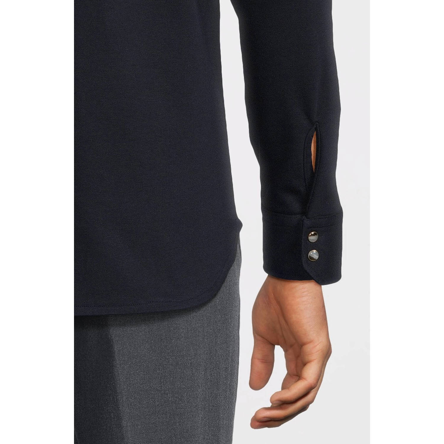 Profuomo overshirt donkerblauw