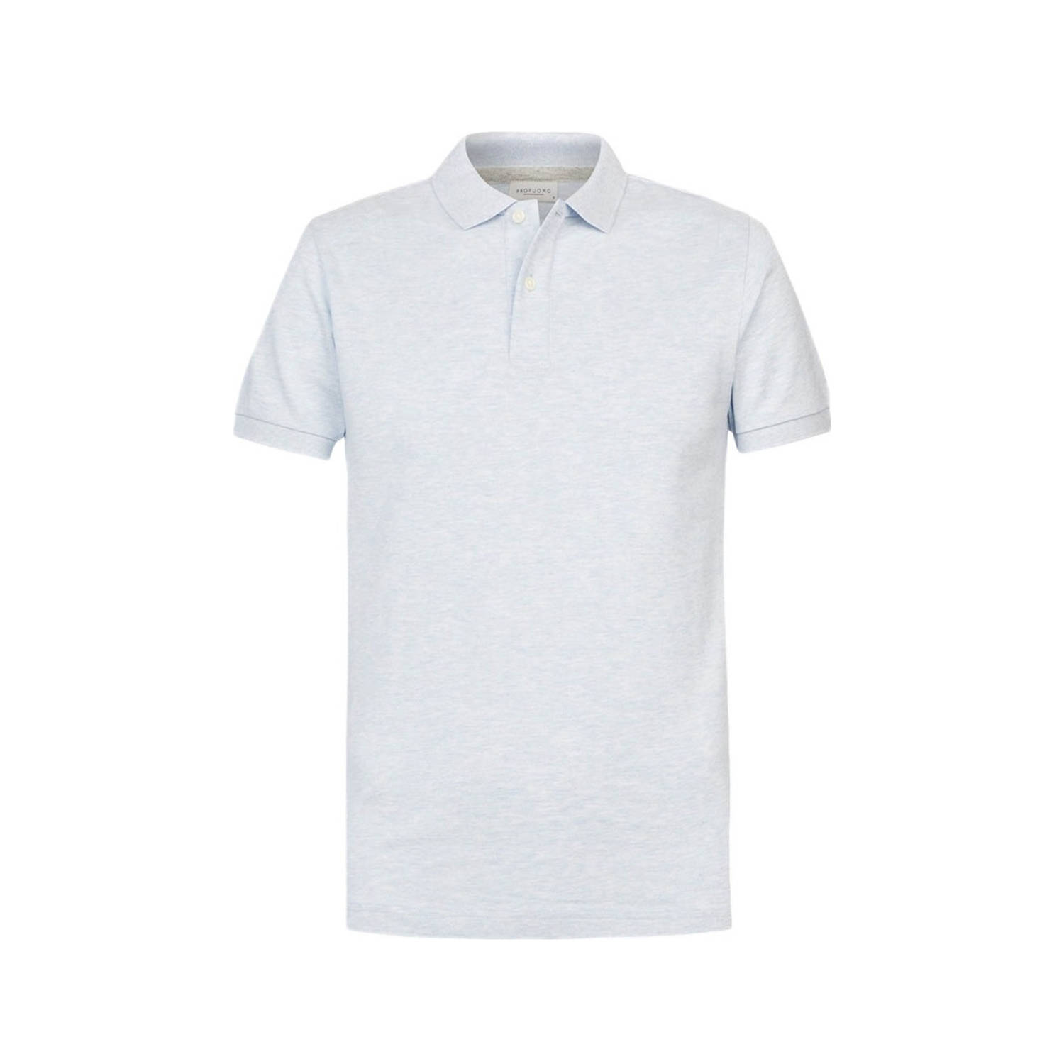 Profuomo regular polo lichtblauw