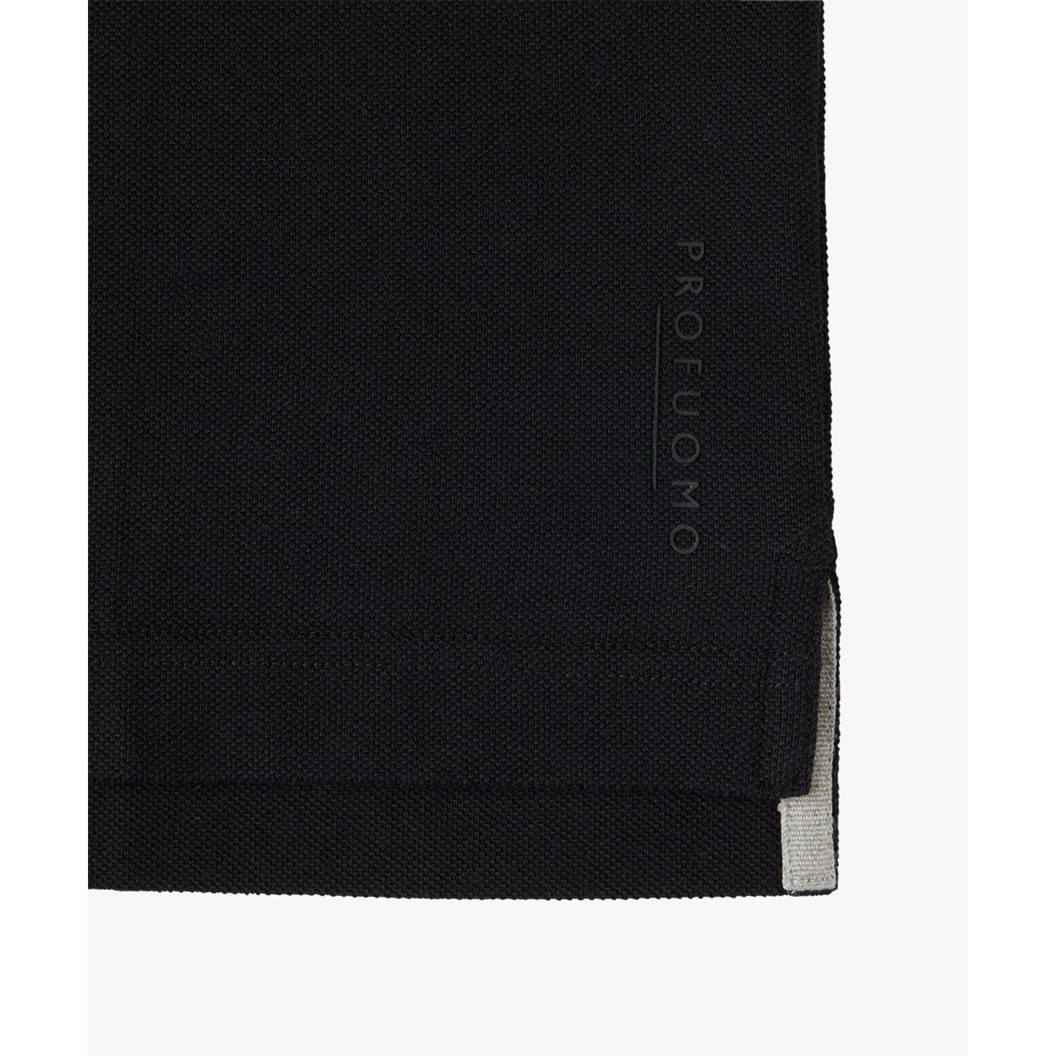 Profuomo regular polo zwart