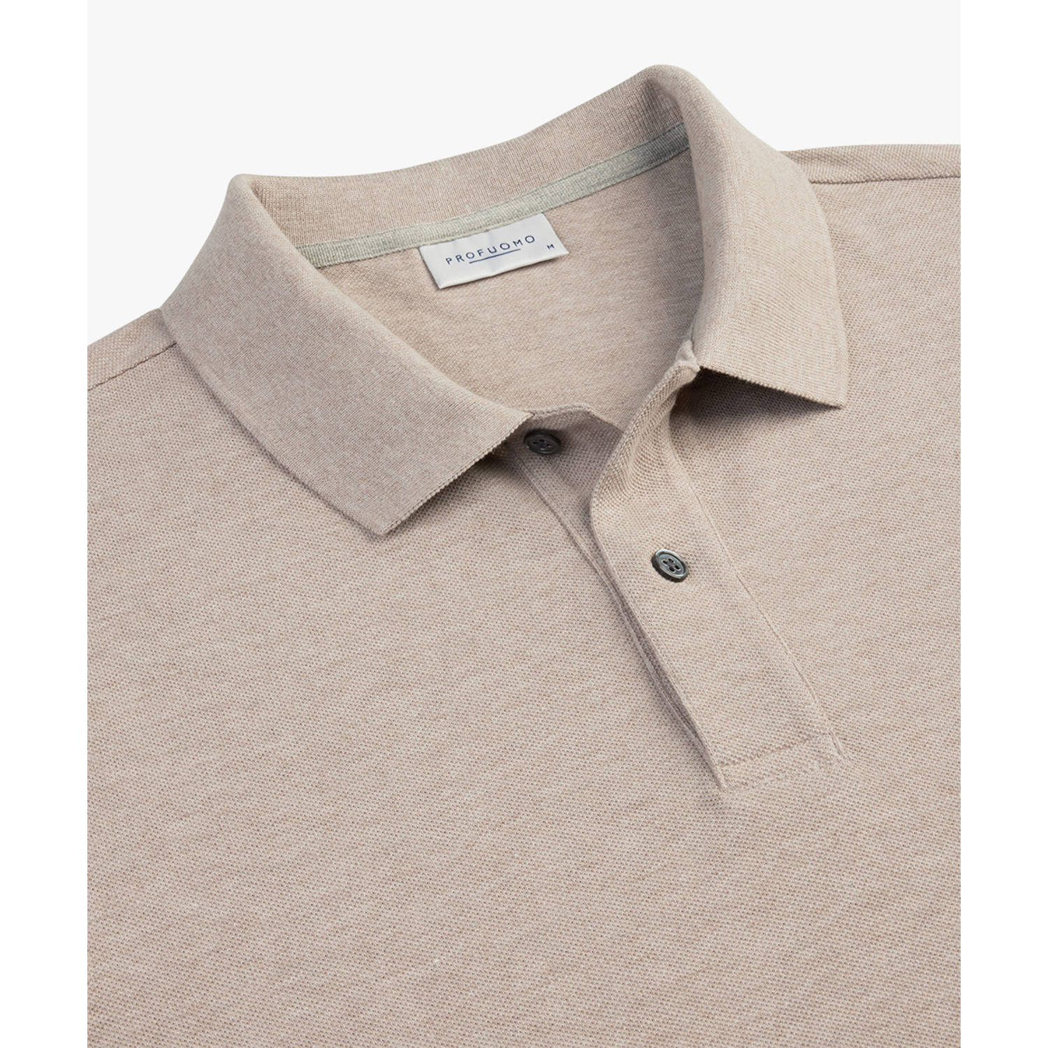Profuomo regular polo beige