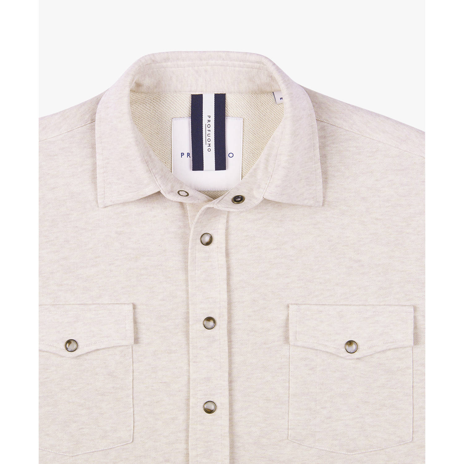 Profuomo overshirt ecru