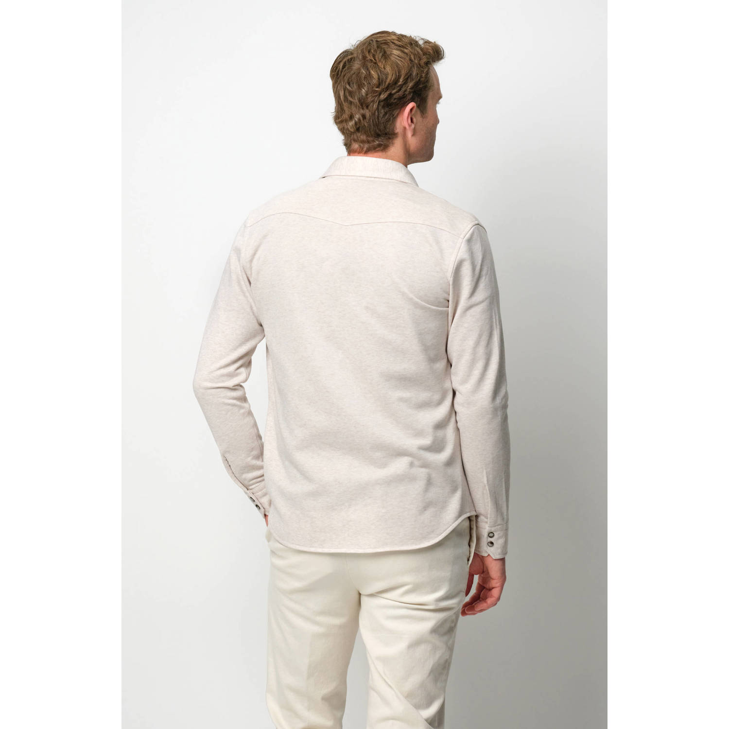 Profuomo overshirt ecru