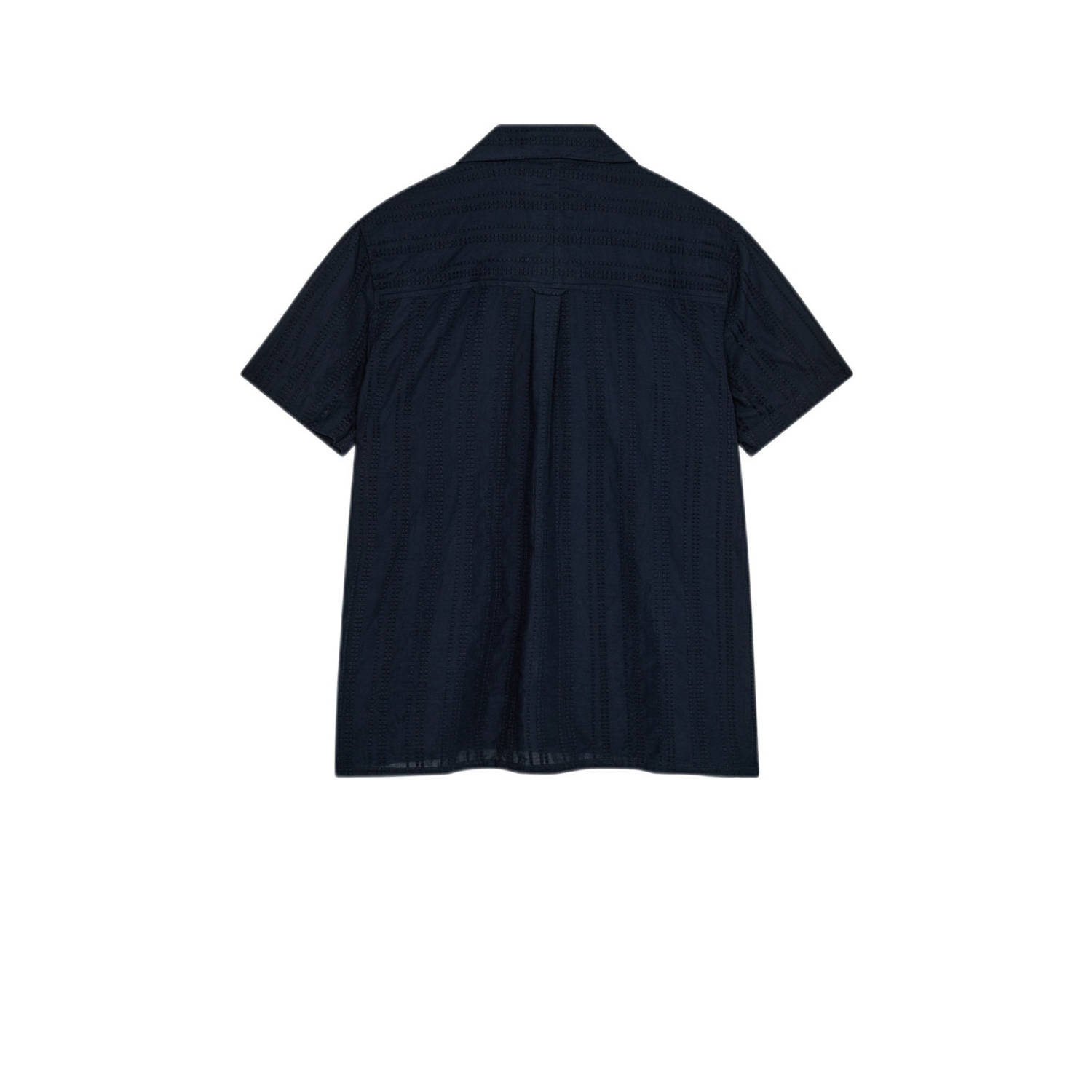 Anerkjendt casual overhemd donkerblauw