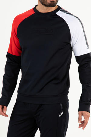   sportsweater Adesh donkerblauw