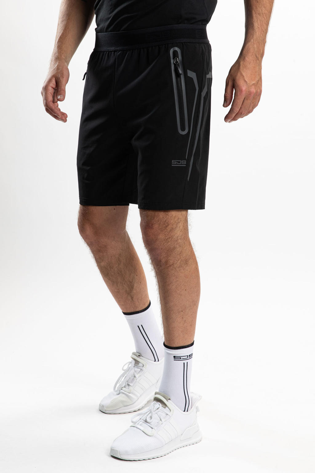 Sjeng Sports   sportshort Ledger zwart