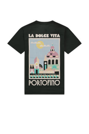 T-shirt zwart