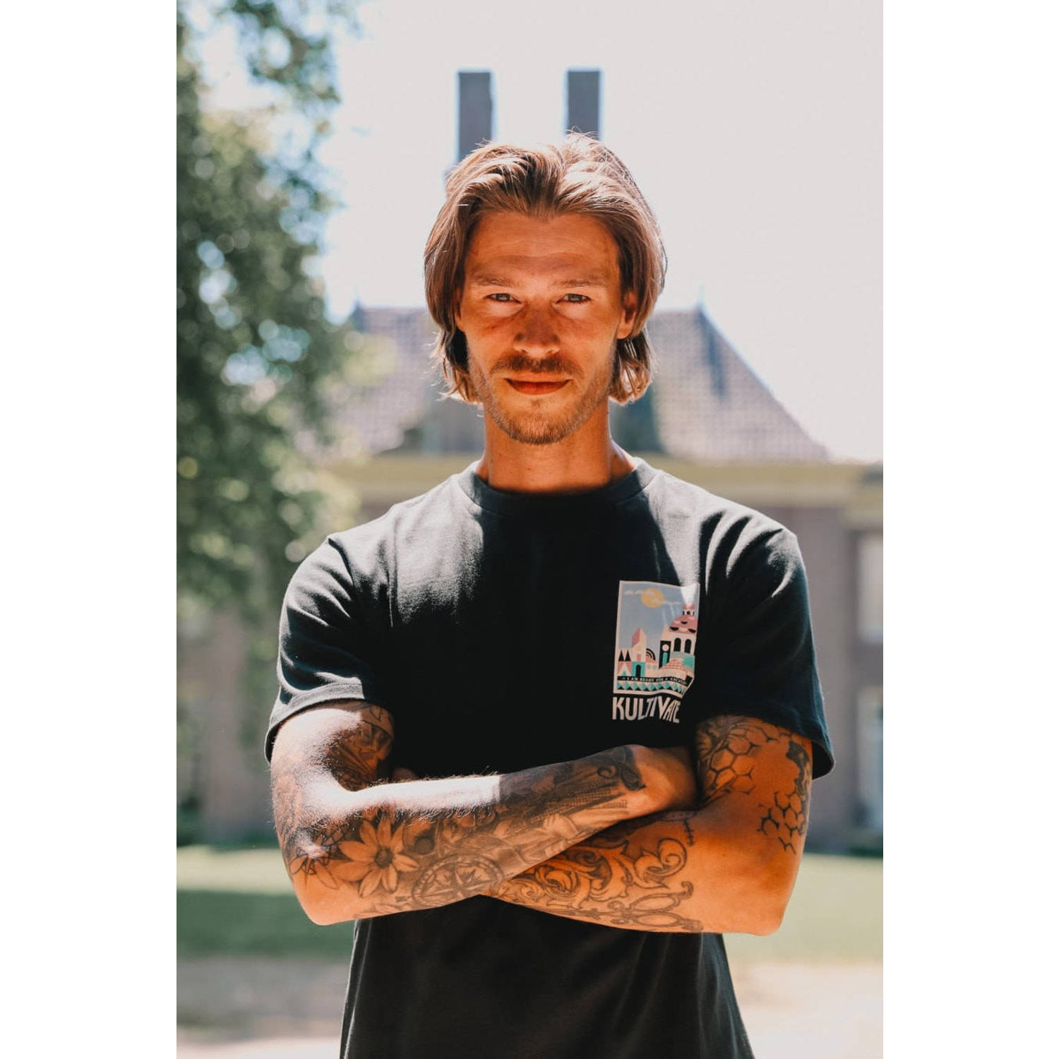 Kultivate T-shirt zwart