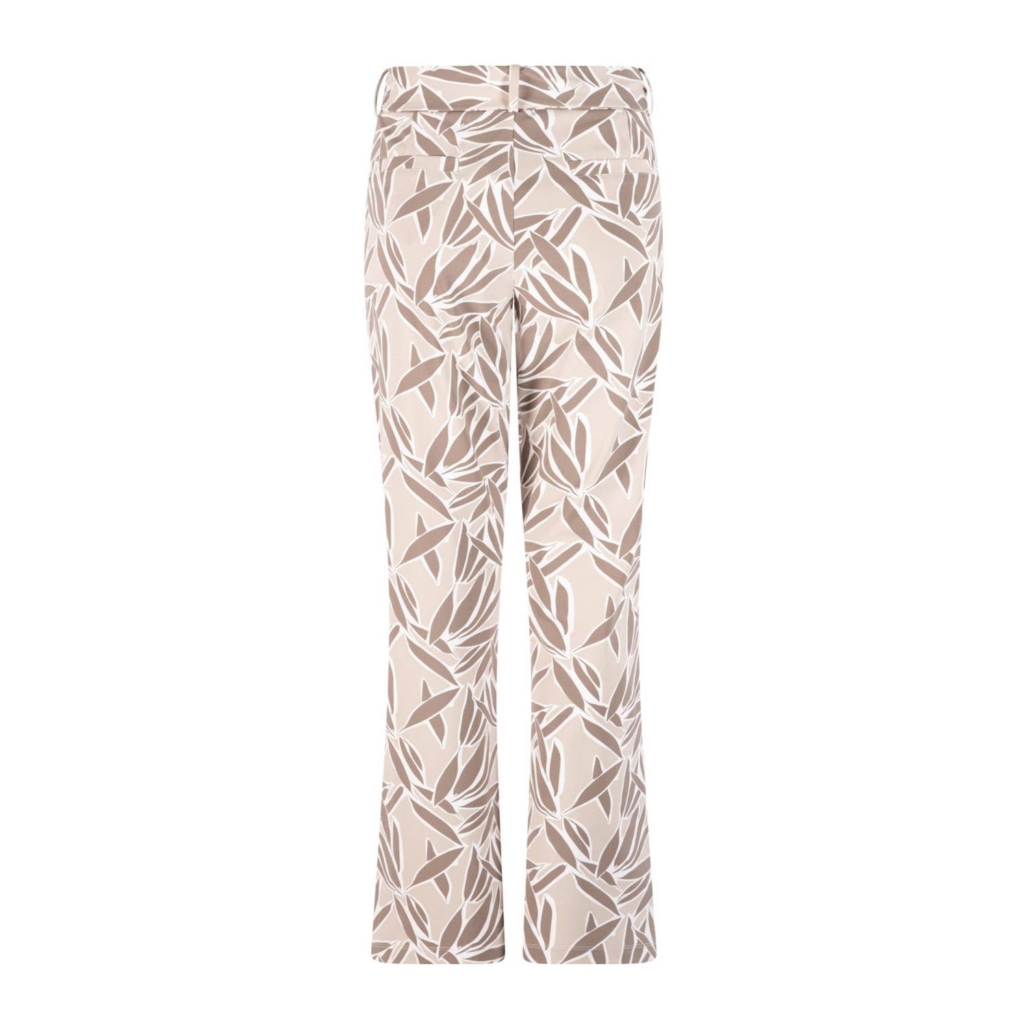 Zoso straight regular waist casual broek zand
