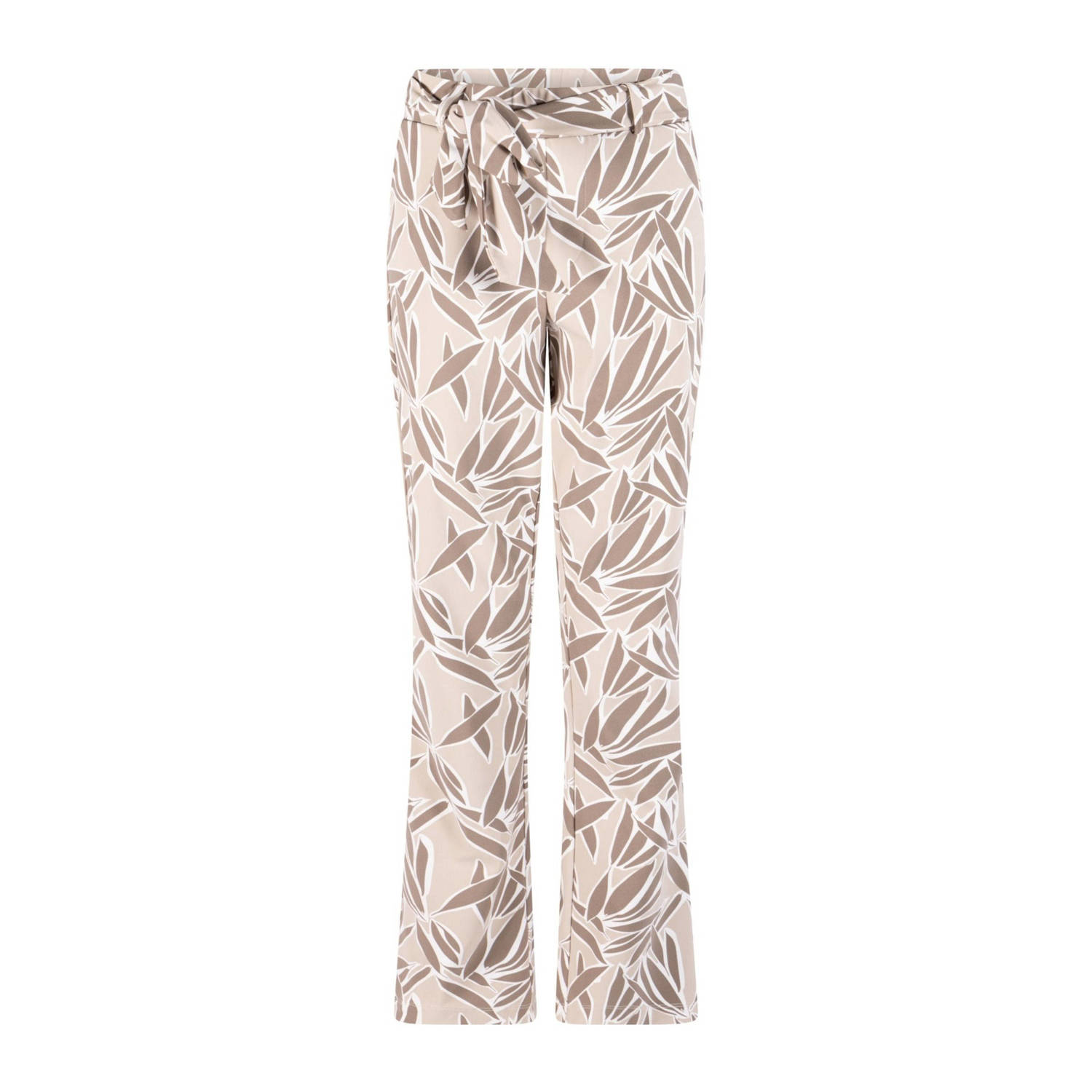 Zoso straight regular waist casual broek zand