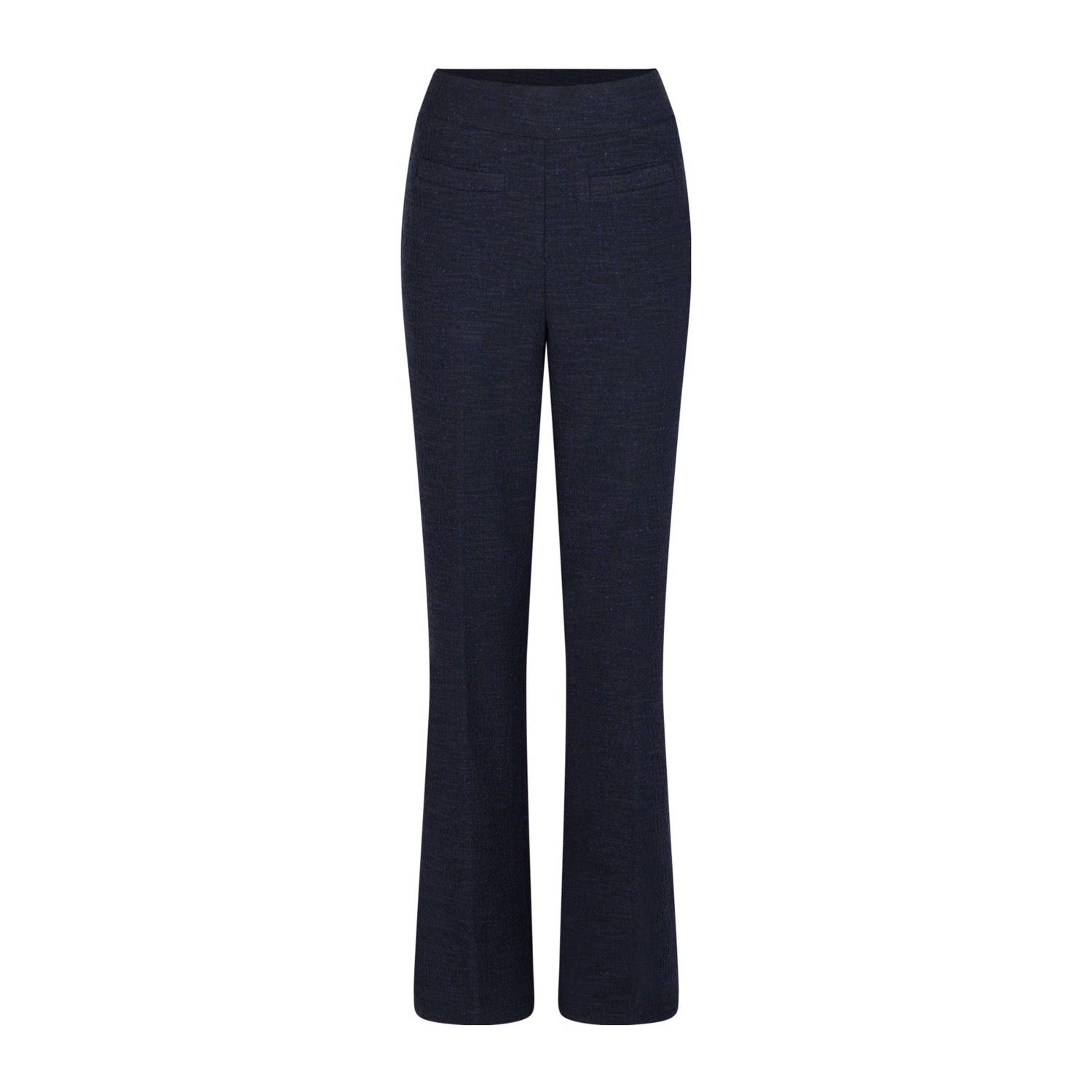 Zoso straight regular waist pantalon donkerblauw