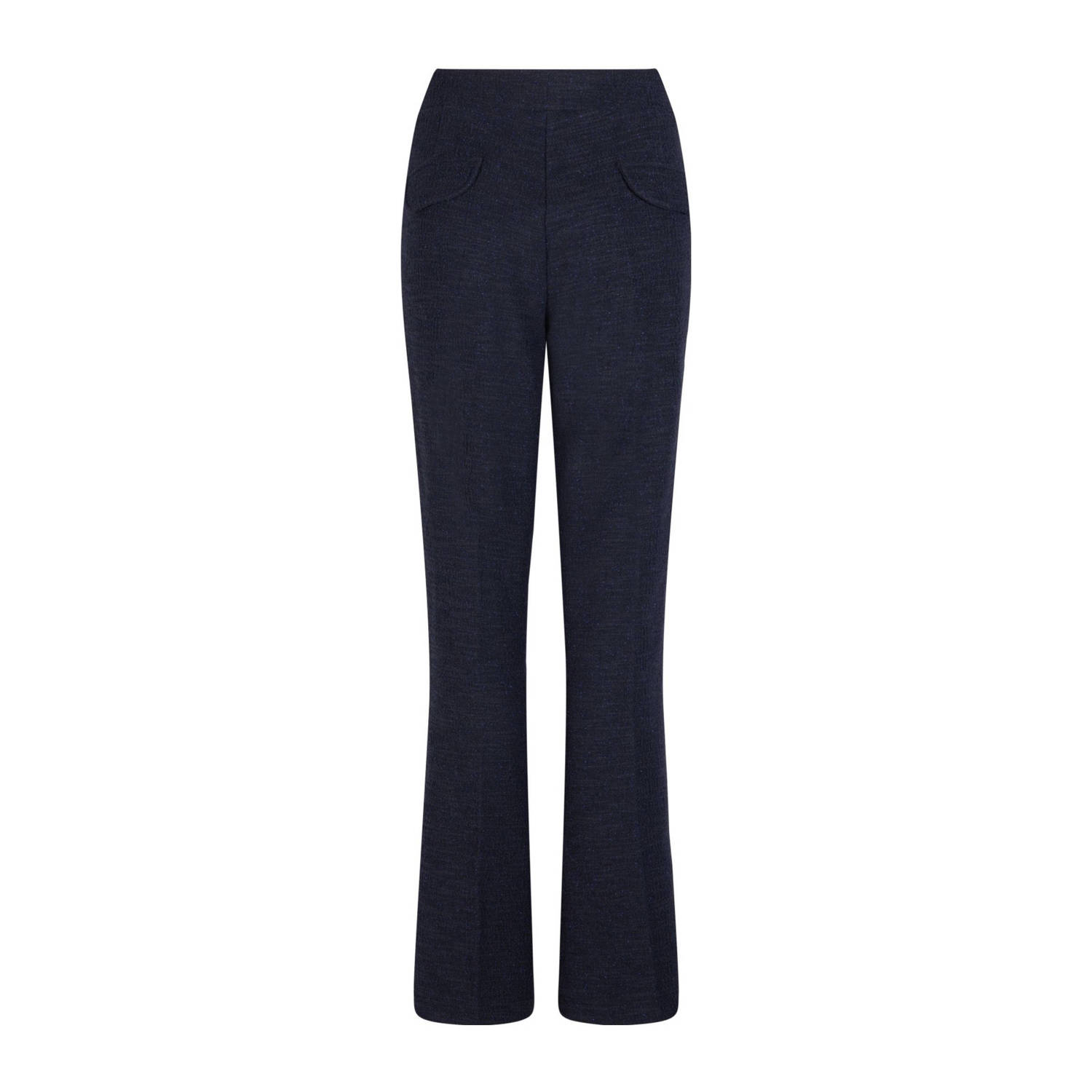 Zoso straight regular waist pantalon donkerblauw