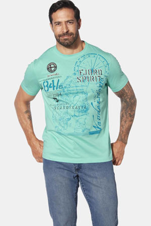 DOMINIK. loose T-shirt Plus Size turquoise