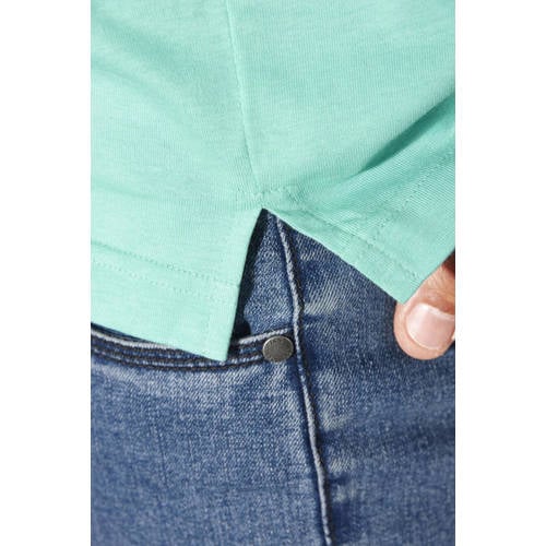 Jan Vanderstorm DOMINIK. loose T-shirt Plus Size turquoise afbeelding