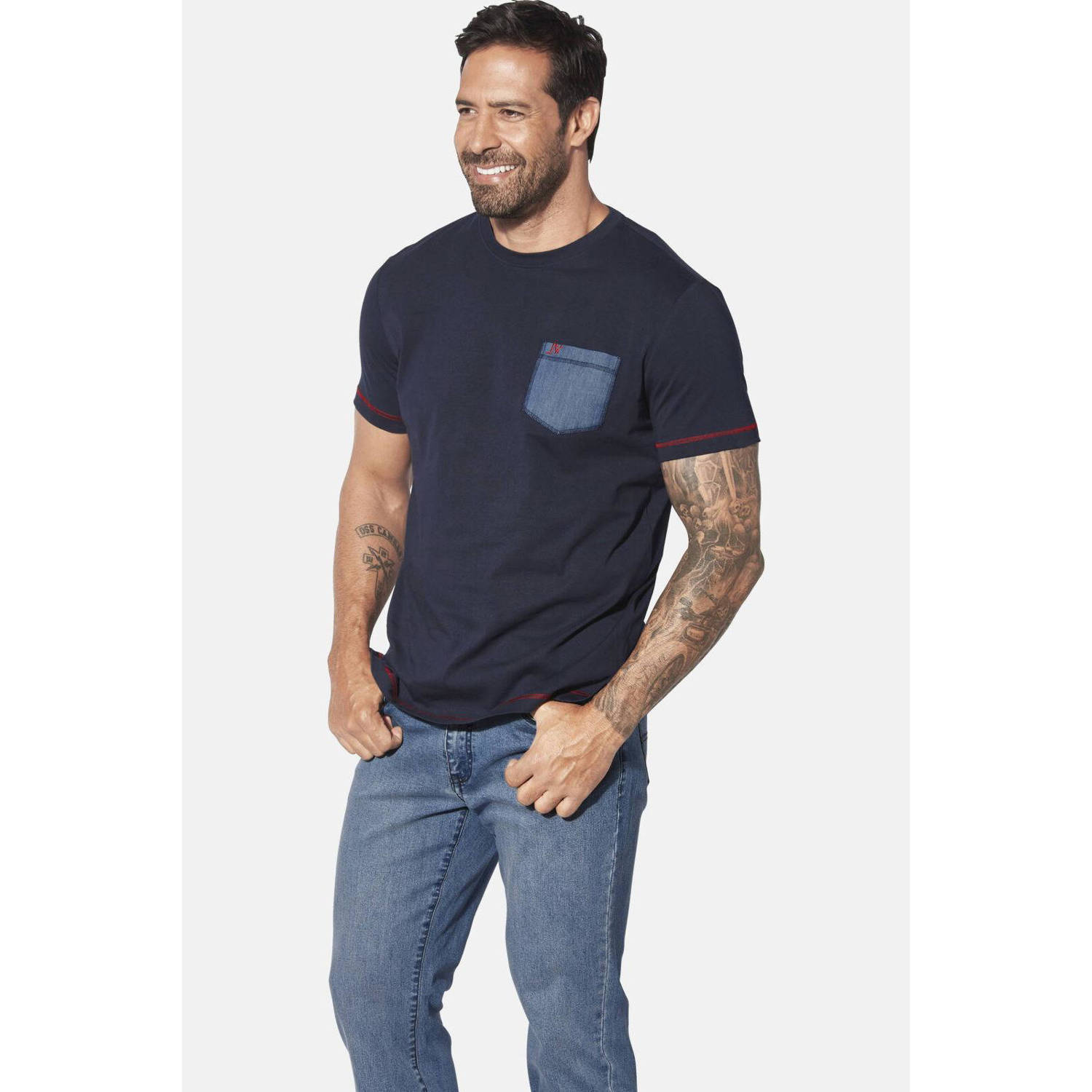 Jan Vanderstorm T-shirt BALDEN (set van 2)