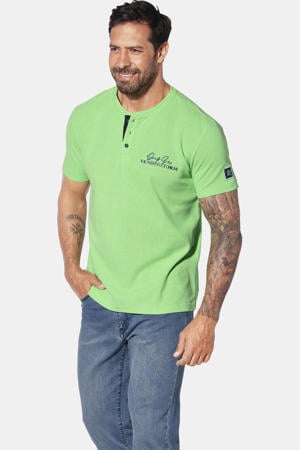 T-shirt Plus Size GORTAN lichtgroen