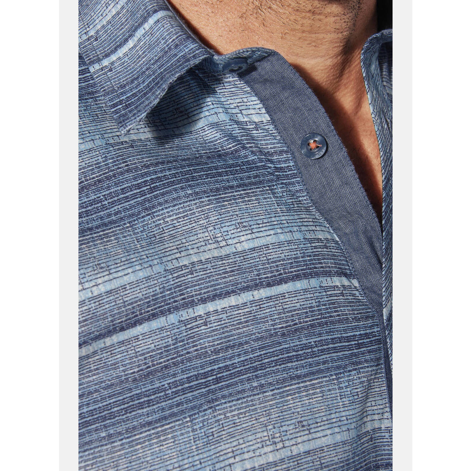 Jan Vanderstorm T-shirt blauw