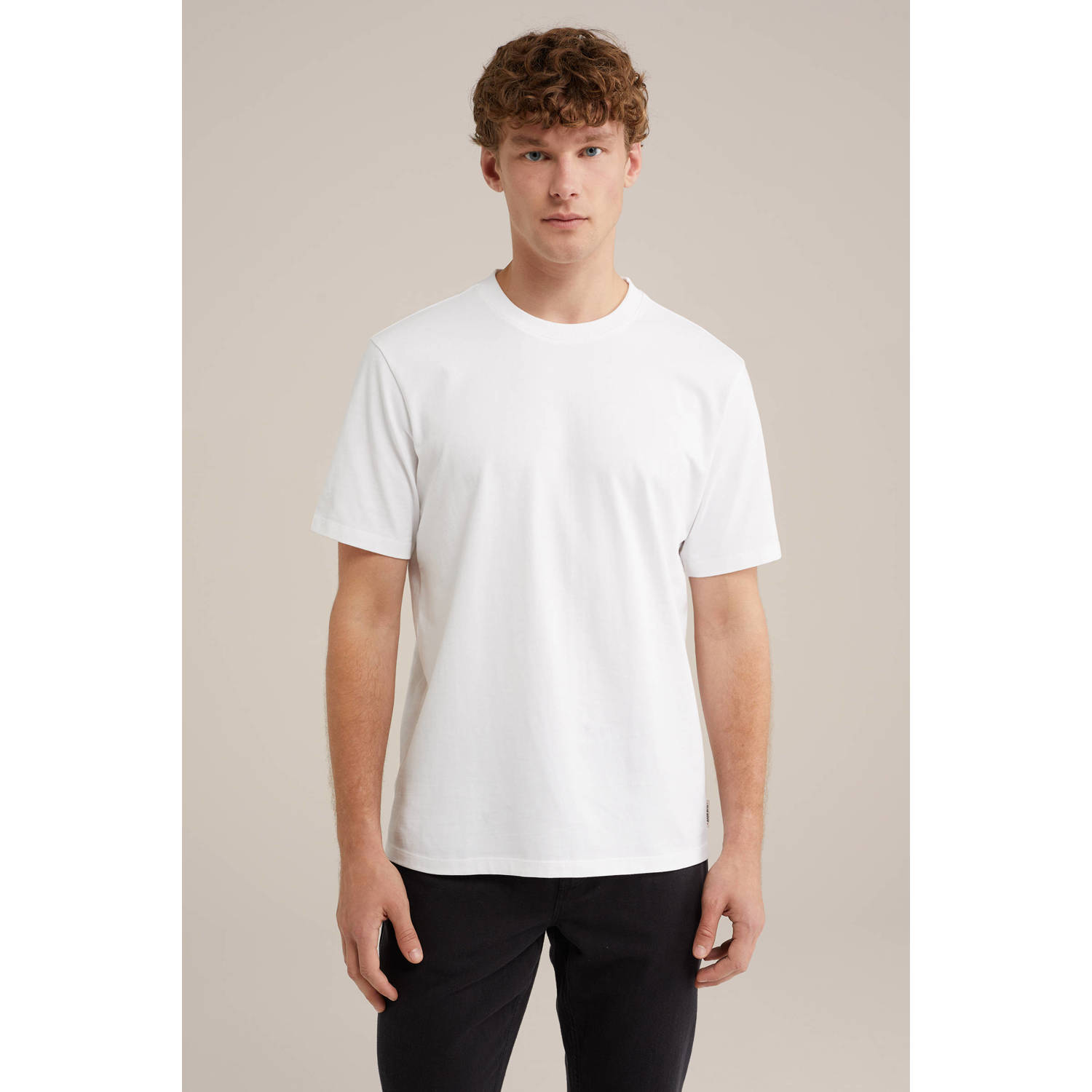 WE Fashion Blue Ridge T-shirt wit