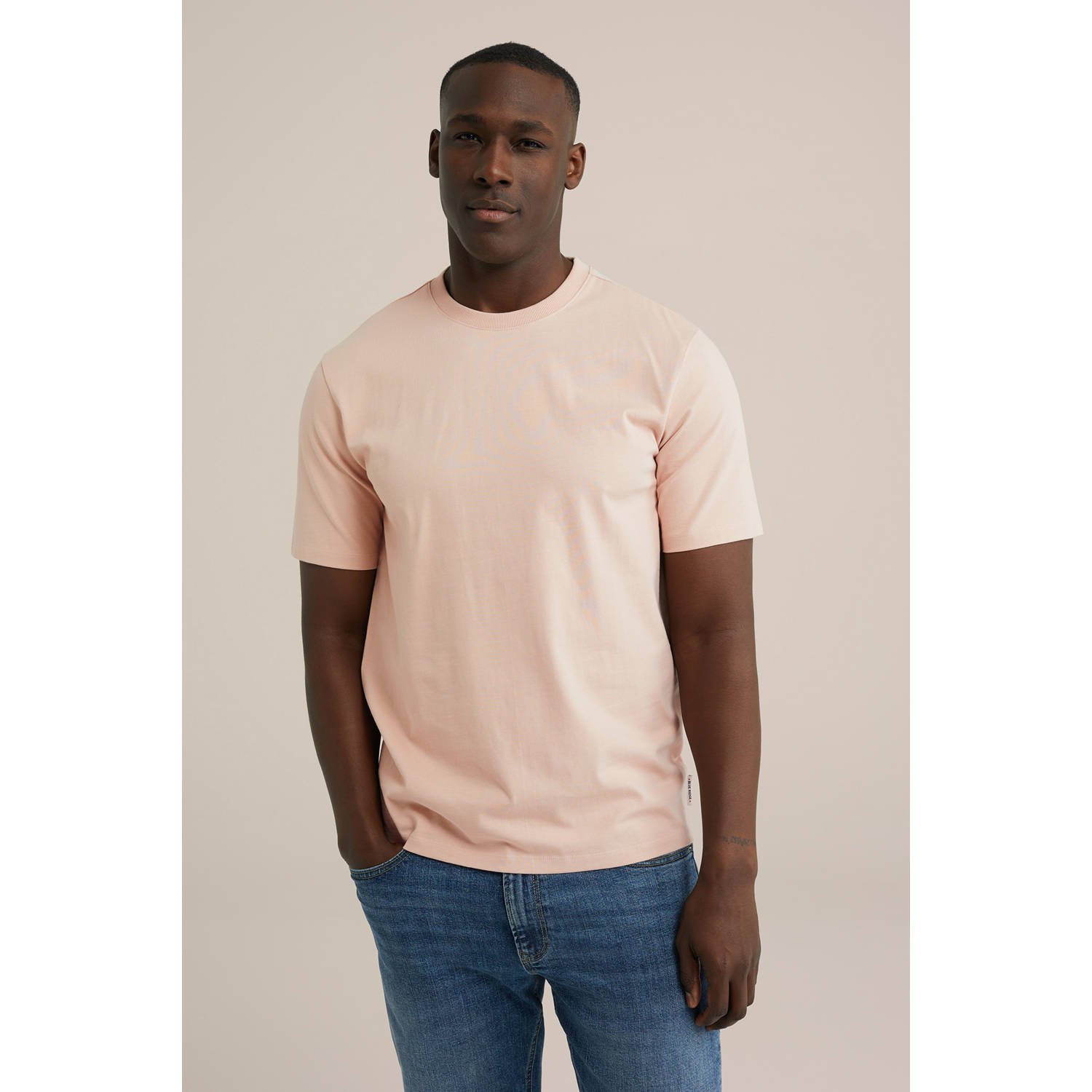 WE Fashion Blue Ridge T-shirt zalm