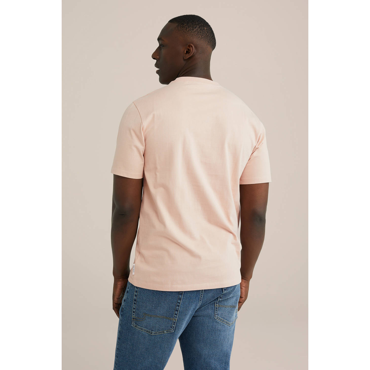WE Fashion Blue Ridge T-shirt zalm