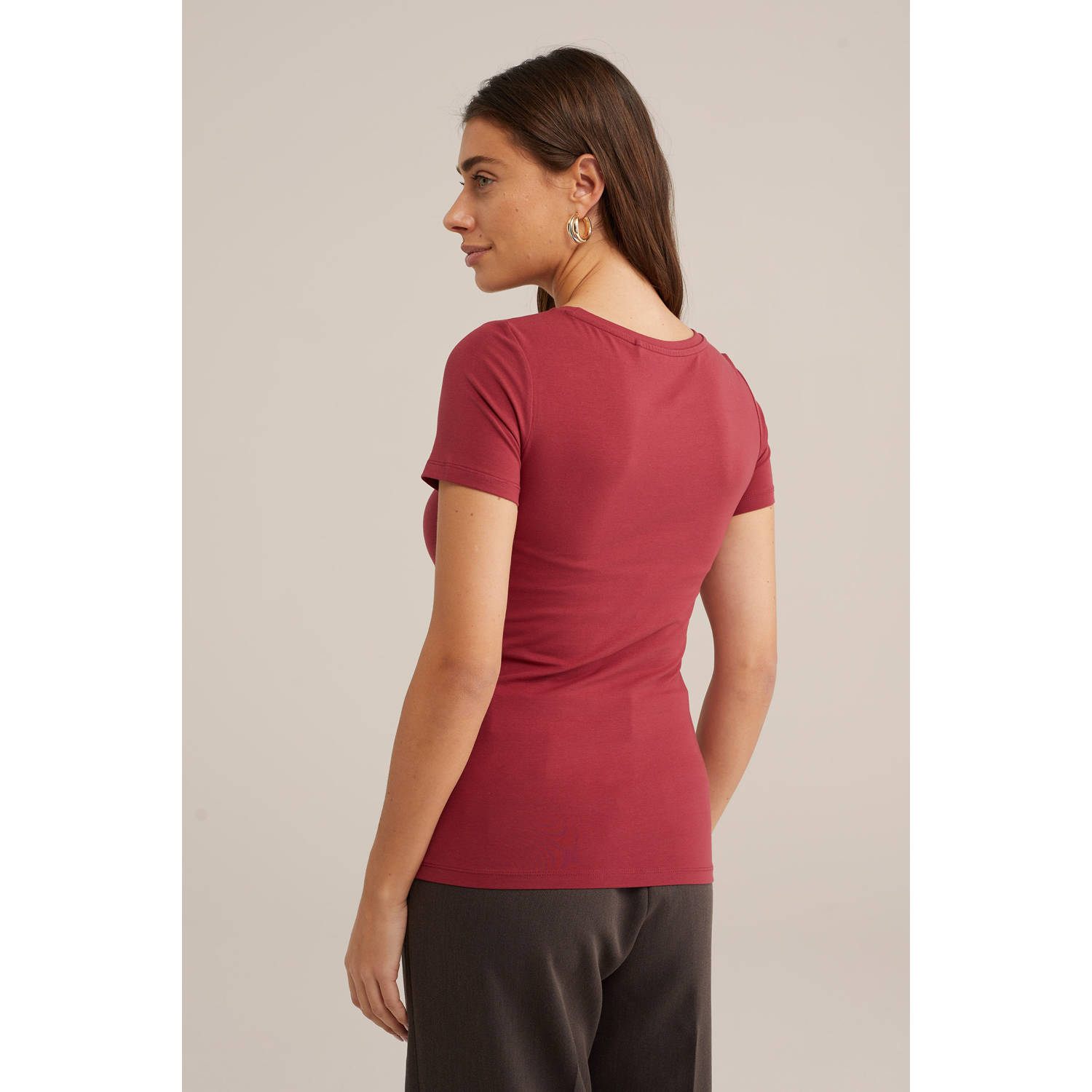 WE Fashion T-shirt rood