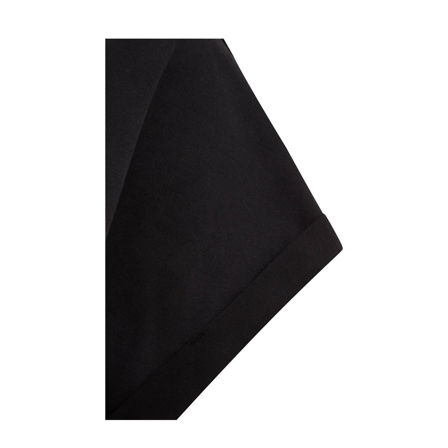 WE Fashion Curve T-shirt zwart