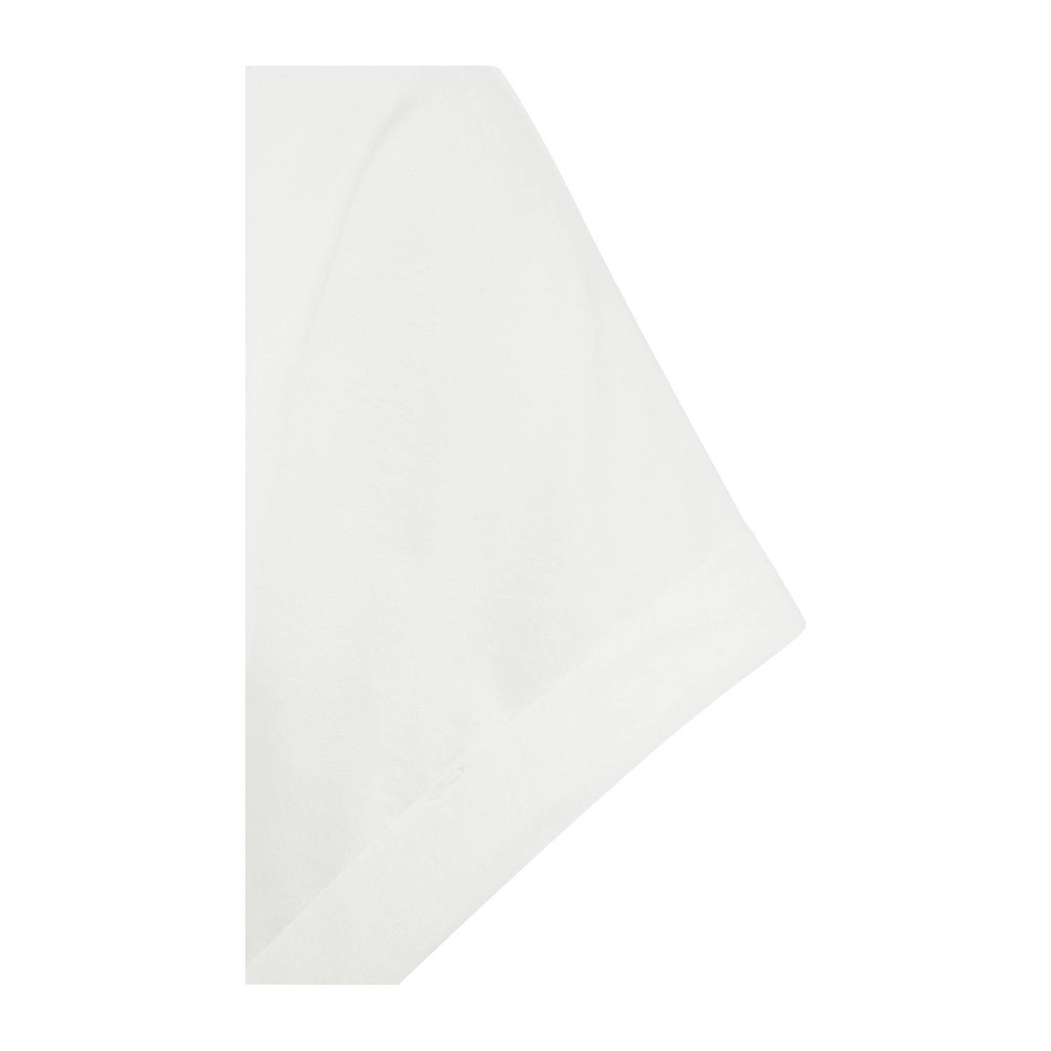 WE Fashion Curve T-shirt wit
