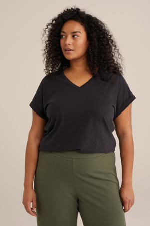 T-shirt zwart