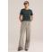 WE Fashion T-shirt donkergroen