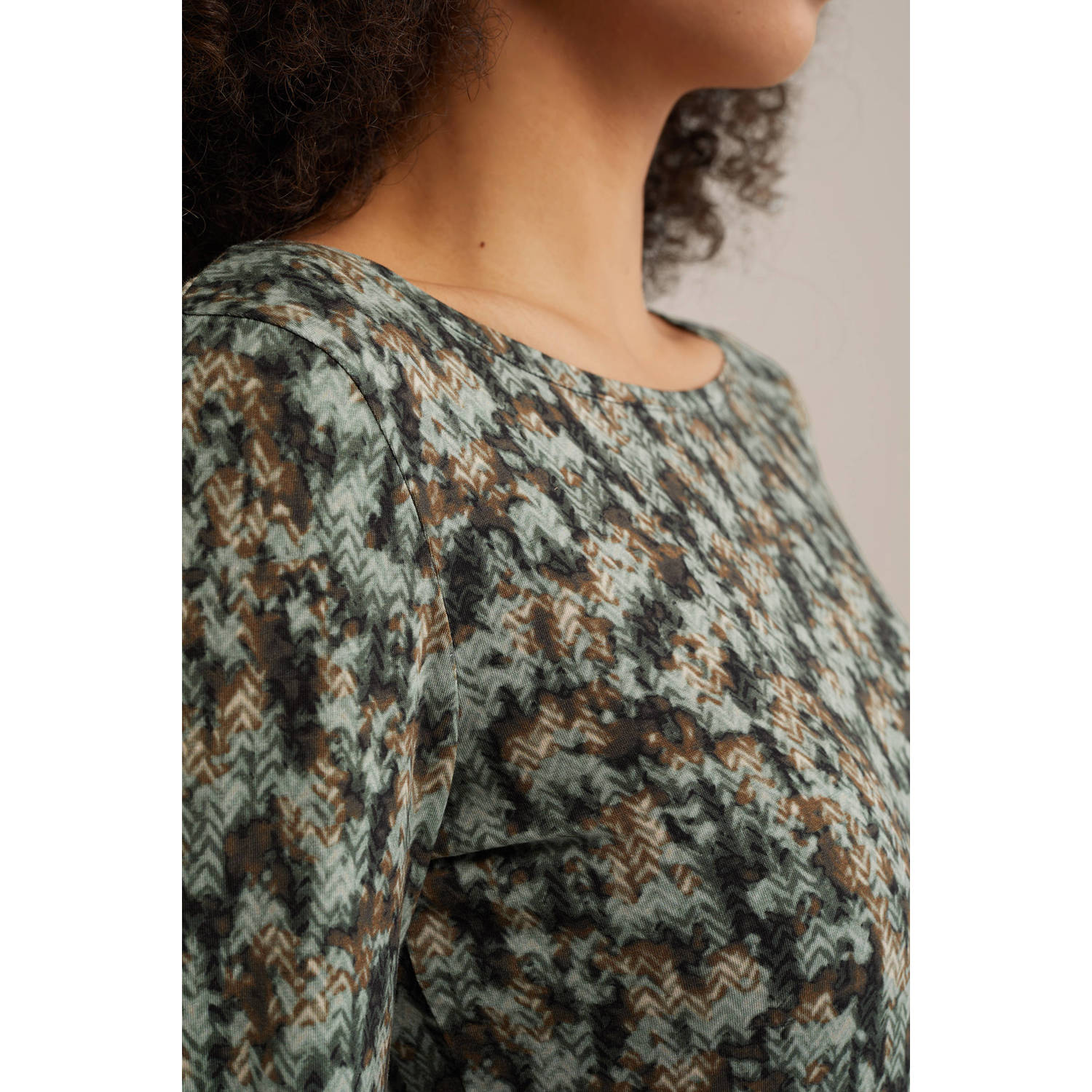 WE Fashion top groen