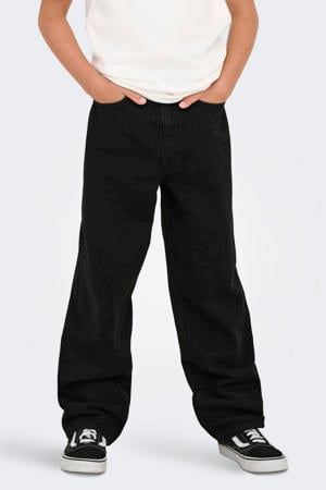 loose fit jeans black denim