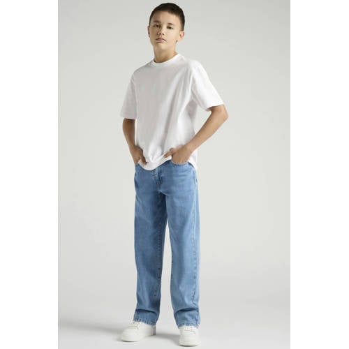 ONLY & SONS JUNIOR loose fit jeans light blue denim afbeelding