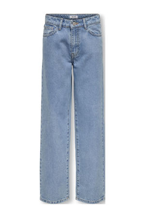 loose fit jeans light blue denim