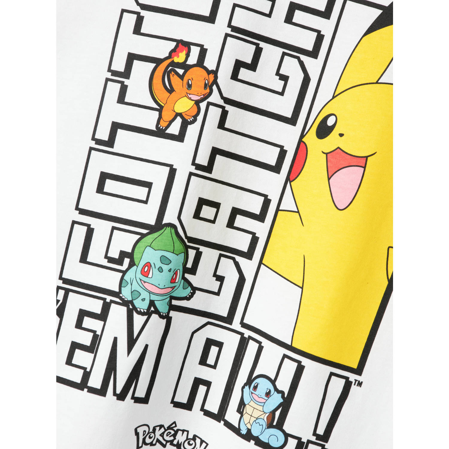 NAME IT KIDS Pokemon T-shirt wit