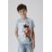 NAME IT KIDS Dragonball T-shirt lichtblauw