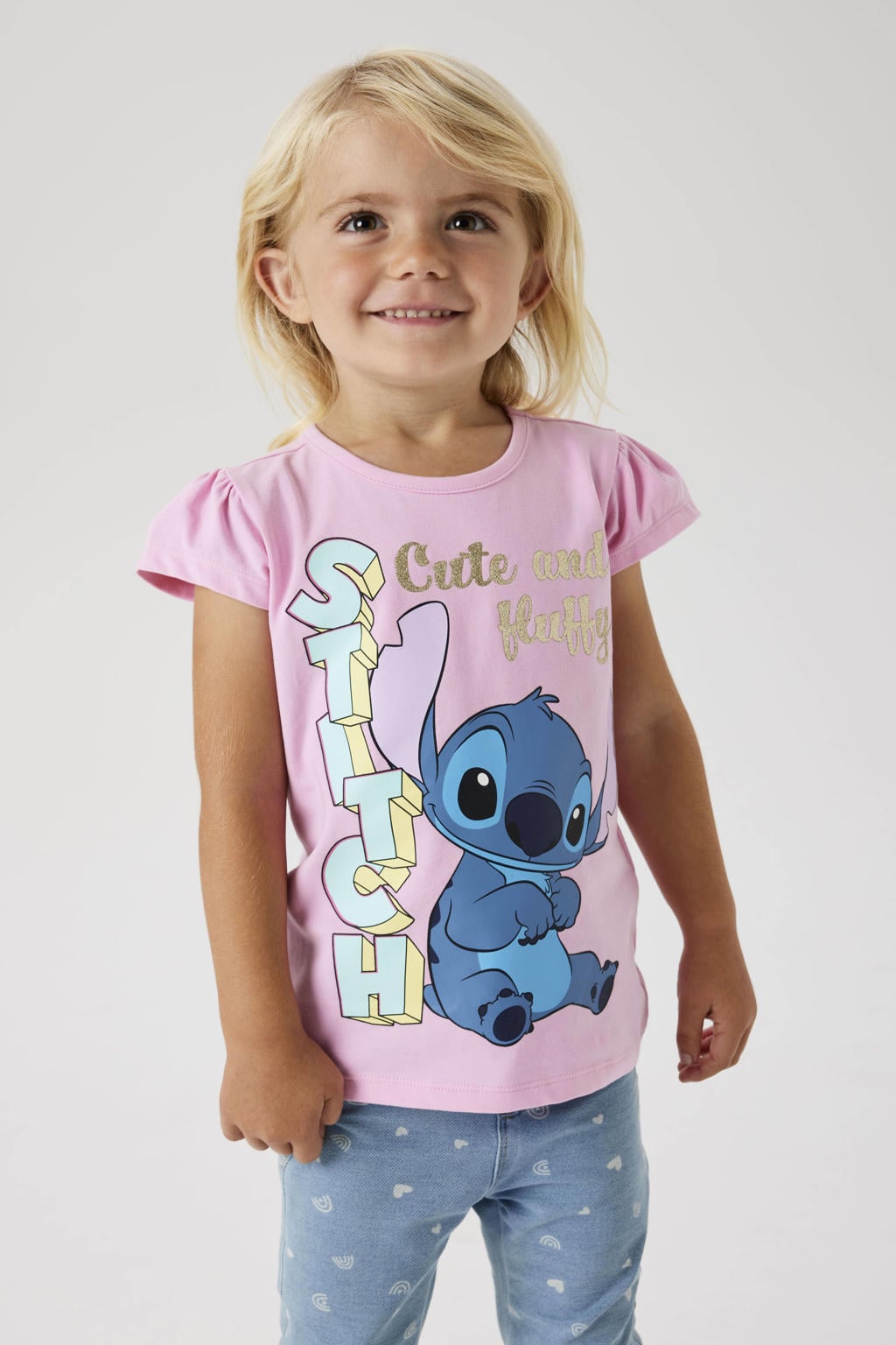vanHaren Lilo & Stitch sneakers wit/pastel vanHaren Lilo & Stitch sneakers wit/pastel