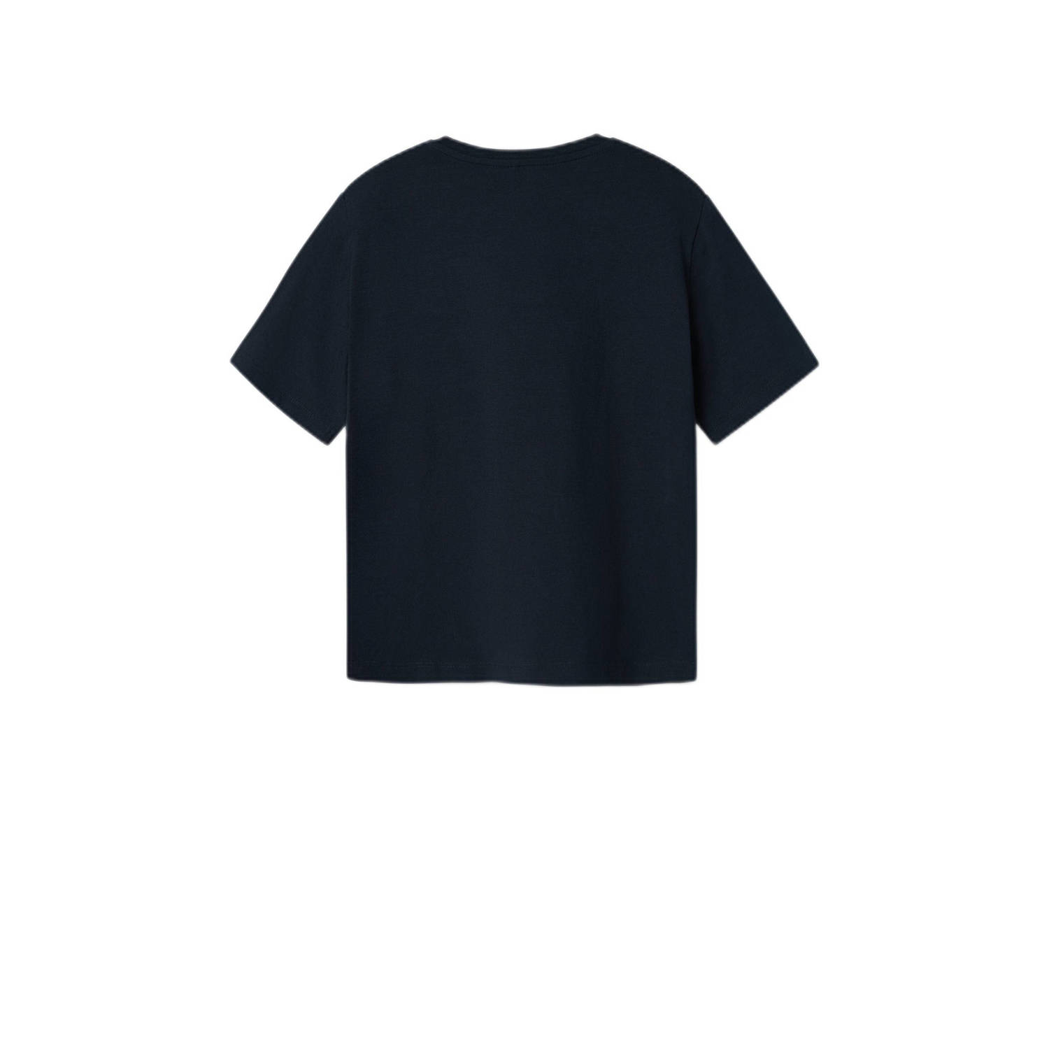 NAME IT KIDS Minecraft T-shirt donkerblauw