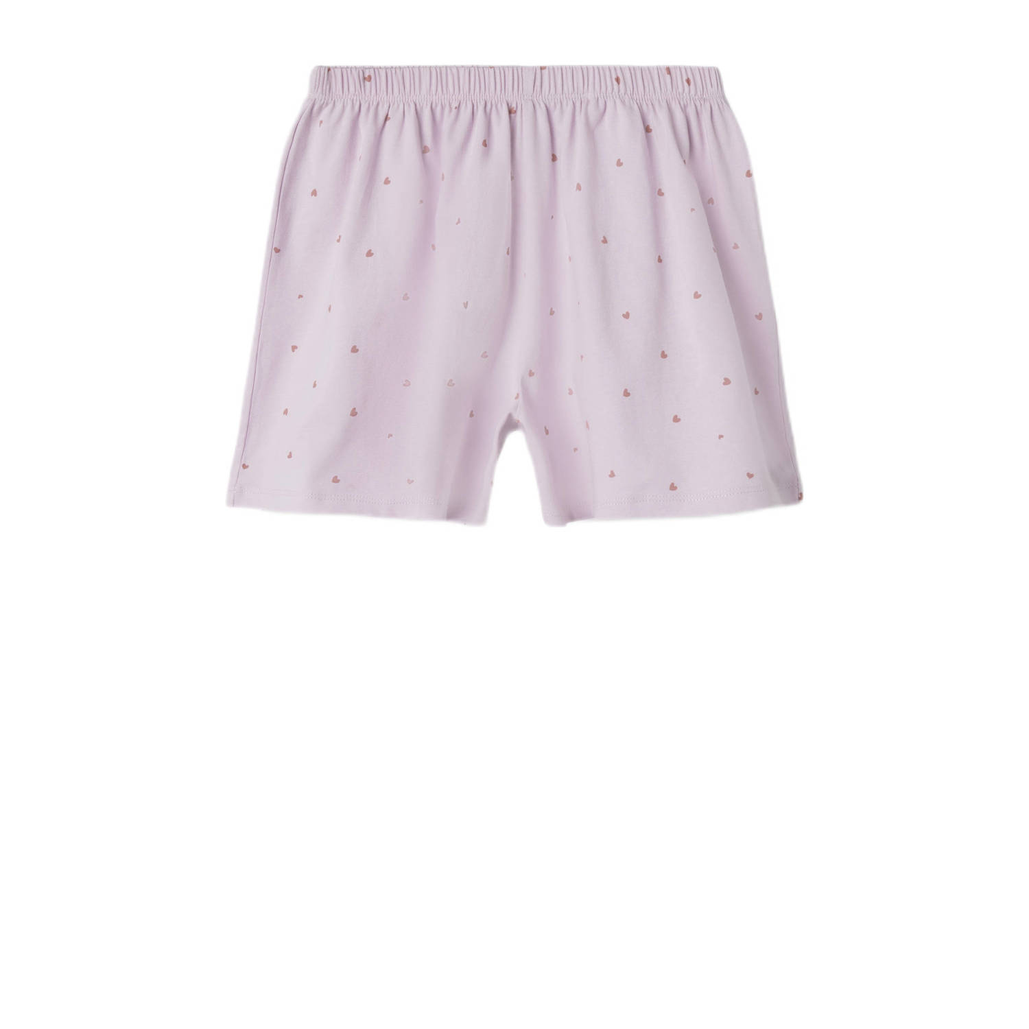 NAME IT KIDS shortama NKFNIGHTSET WINSOME HEARTS roze