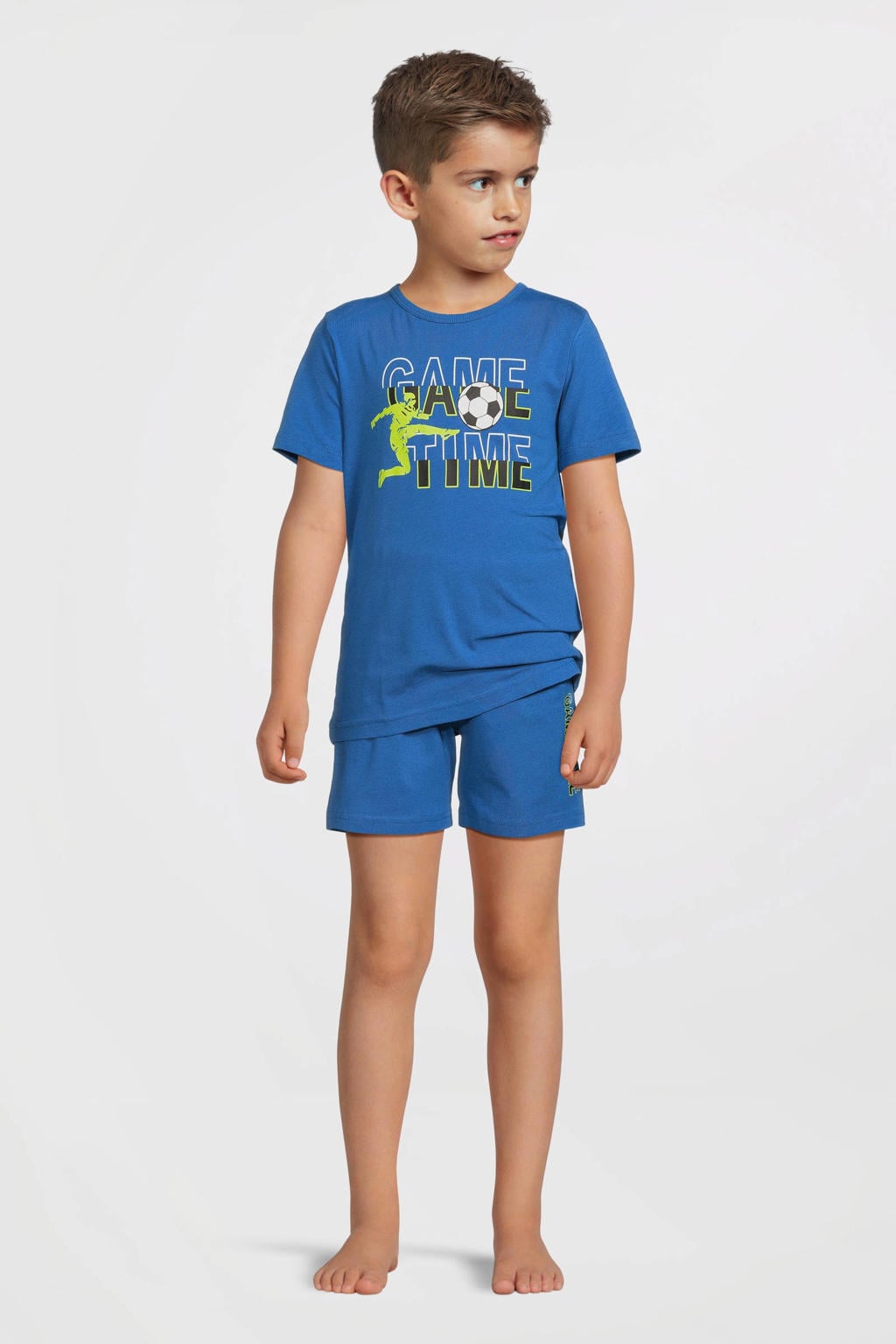 NAME IT KIDS shortama blauw