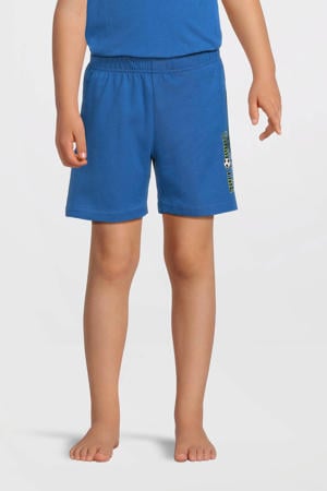 shortama blauw