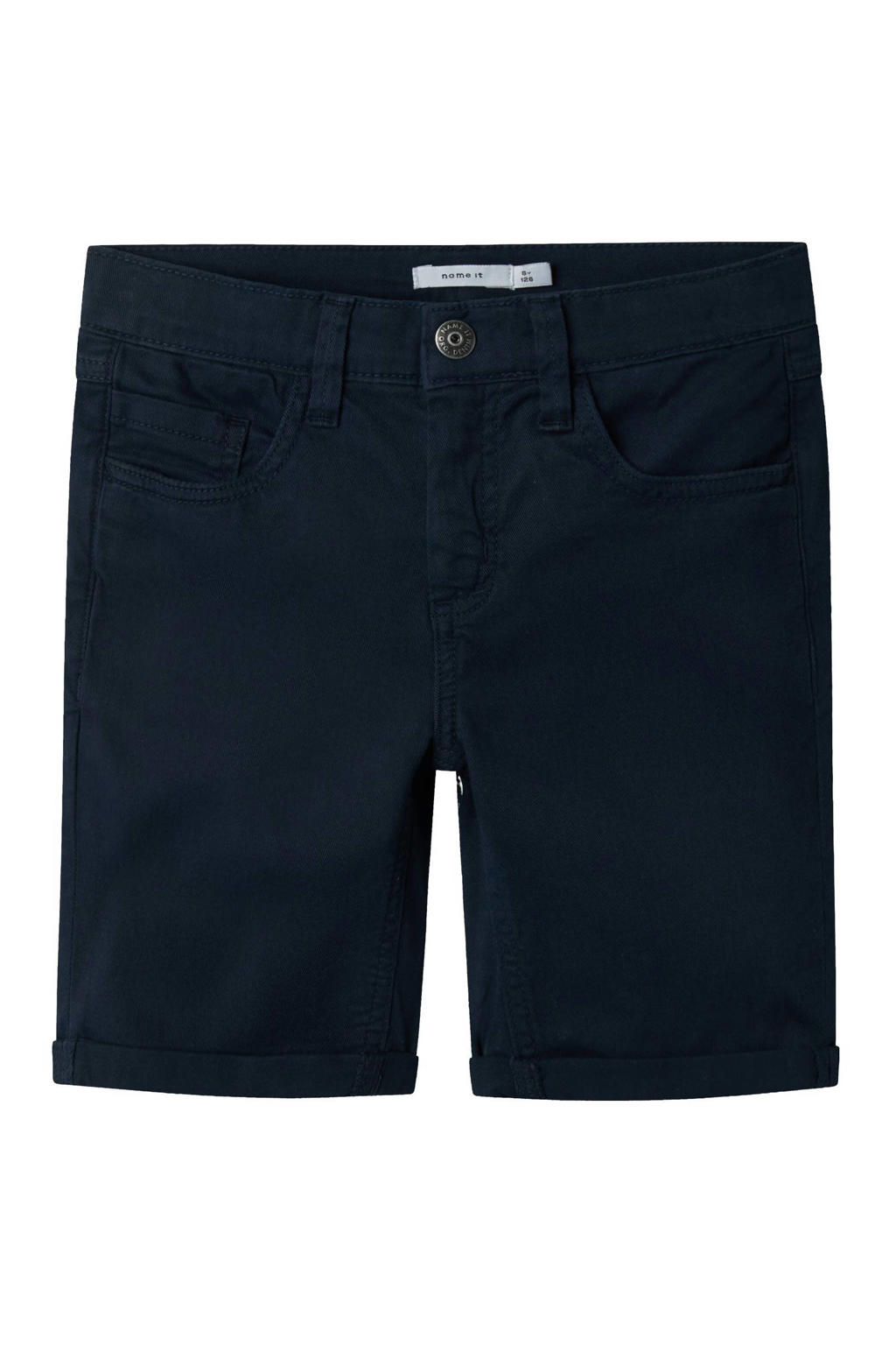 NAME IT KIDS denim short - donkerblauw